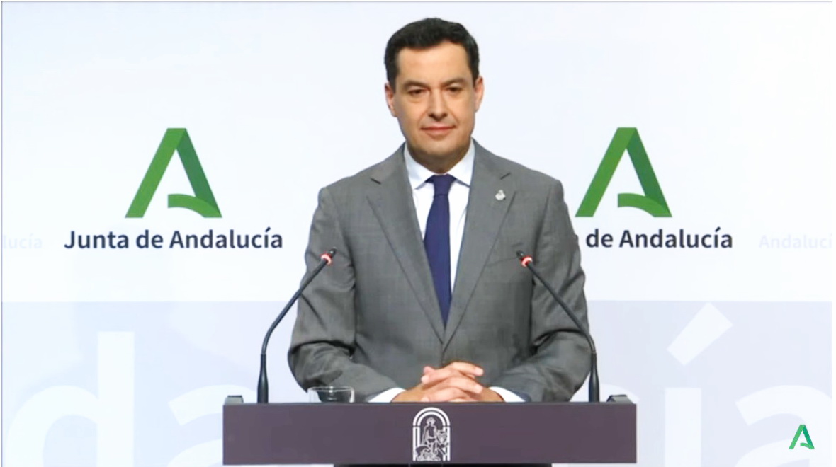 Juanma Moreno anuncia la eliminación del Impuesto de Patrimonio en Andalucía